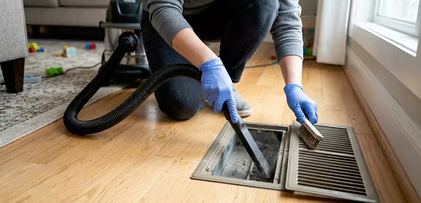 Heating Floor Vent Cleaning in Winston Salem