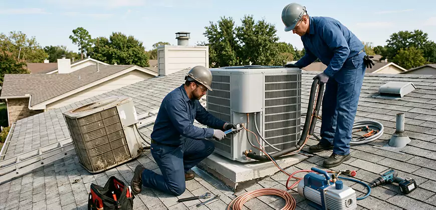 High-Efficiency Condenser Installation in Winston Salem